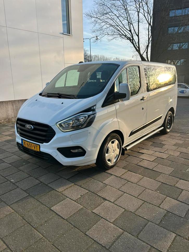 Ford Transit Custom PHEV 125PK 2021 9-persoons, Auto's, Ford, Bedrijf, Transit, Airbags, Airconditioning, Alarm, Bluetooth, Boordcomputer