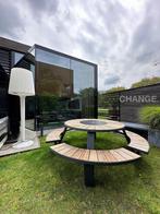 Extremis Pantagruel picknicktafel zie ook Hopper + Gargantua, Tuin en Terras, Tuintafels, Waterstad 23, Gebruikt, Info@lightchange.nl