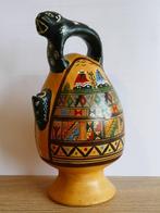 Traditioneel Peruaans keramisch fluitvat, Antiek en Kunst, Verzenden