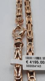 gouden Koningsketting 14kt, Sieraden, Tassen en Uiterlijk, Kettingen, Www.bredajuwelier.nl, Nieuw, Ophalen of Verzenden, Www.bredajuwelier.nl