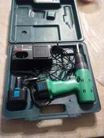 Hitachi Schroefmachine met Accu en Lader, Doe-het-zelf en Verbouw, Gereedschap | Boormachines, Gebruikt, Variabele snelheid, Ophalen of Verzenden