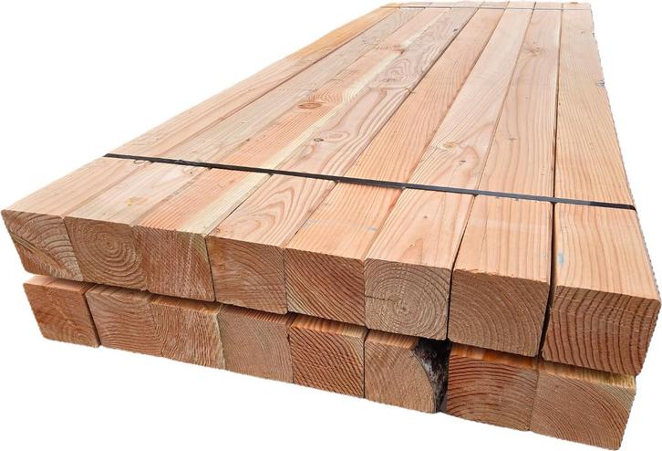 16 Douglas palen /  balken  geschaafd 12x12 cm - nr: TB78, Tuin en Terras, Palen, Balken en Planken, Nieuw, Balken, 250 cm of meer