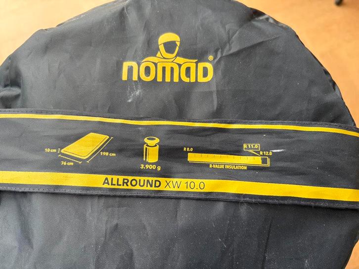Nomad Allround XW 10.0 Slaapmat (2stuks), Caravans en Kamperen, Slaapmatten, Zo goed als nieuw, 1-persoons, Ophalen of Verzenden