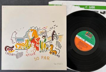 CROSBY STILLS NASH & YOUNG - So far ( LP; NMINT ) beschikbaar voor biedingen