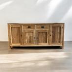 Teakhouten Dressoirkast, 150 tot 200 cm, Teakhout, Ophalen of Verzenden, Zo goed als nieuw