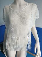 gebroken witte top kant mt.40/42 H&M, Kleding | Dames, Maat 38/40 (M), H&M, Ophalen of Verzenden, Wit