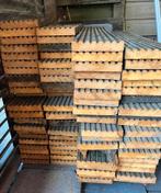 Vlonderplank - Hardhouten dekdeel gegroefd, Ophalen, Gebruikt, Hout