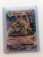 M Charizard EX Pokémonkaart - Zeldzaam!, Ophalen of Verzenden, Zo goed als nieuw, Losse kaart, Foil
