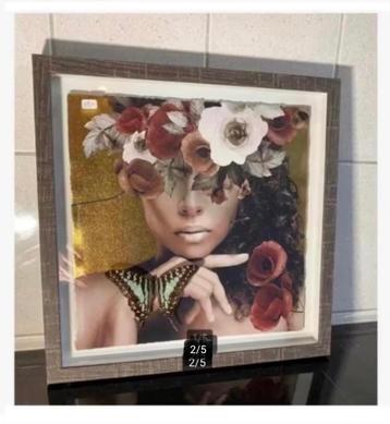 Korting ECHTE opgezette vlinder in lijst, woondecoratie beschikbaar voor biedingen