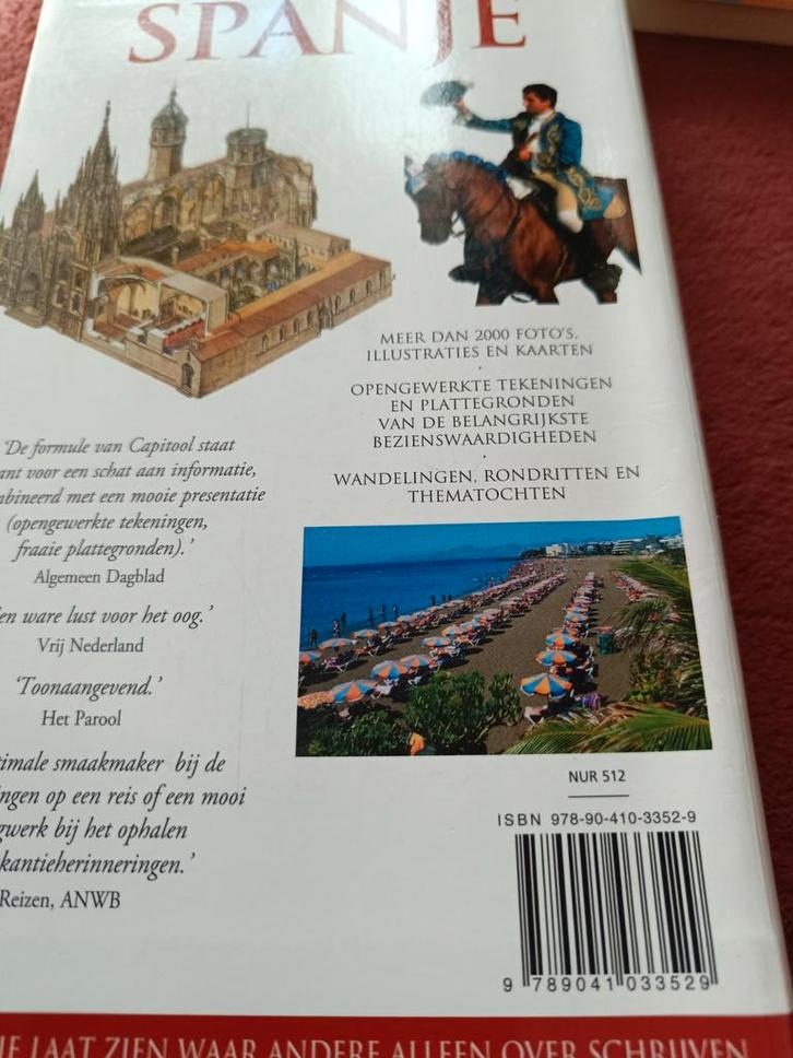 Capitool Reisgids Spanje, Boeken, Reisgidsen, Gelezen, Reisgids of -boek, Europa, Capitool, Ophalen of Verzenden