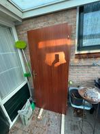 Binnendeur plus buitendeur, Doe-het-zelf en Verbouw, Deuren en Horren, Ophalen, Binnendeur, 200 tot 215 cm, Glas