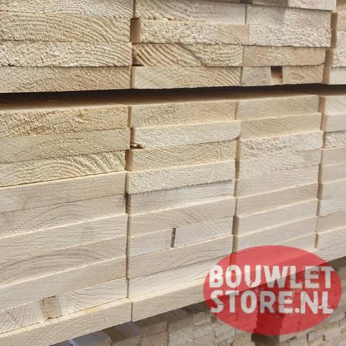 Vuren planken 22 x 125 mm geschaafd lengtes 3000/4200/5400mm, Doe-het-zelf en Verbouw, Hout en Planken, Nieuw, Plank, Vuren, 300 cm of meer