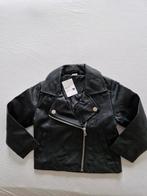 ZWART BIKERJASJE IMMITATIELEER MAAT 98/104, Kinderen en Baby's, Kinderkleding | Maat 104, Zeeman, Jongen of Meisje, Nieuw, Ophalen of Verzenden