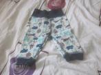 Wit/blauwtinten/grijs prematuur broekje diertjes Name It 44, Kinderen en Baby's, Babykleding | Prematuur, Broekje, Verzenden, Zo goed als nieuw