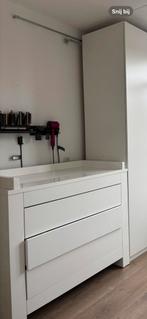 Kidsmill Alaska Commode Hoogglans Wit - Moet weg, Kinderen en Baby's, Kinderkamer | Commodes en Kasten, Gebruikt, 50 tot 70 cm