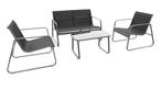 Feel Furniture - Luxe loungeset - Textilene - Bravvo, Ophalen, 4 zitplaatsen, Nieuw, Bank