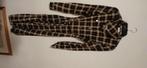 Jurk  kaffe 38 ruit., Kleding | Dames, Jurken, Maat 38/40 (M), Bruin, Kaffe, Ophalen of Verzenden