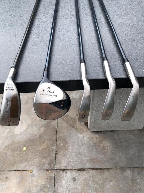 Golfclubs verlengd halve set rechtshandig, Sport en Fitness, Golf, Gebruikt, Club, Overige merken, Ophalen of Verzenden