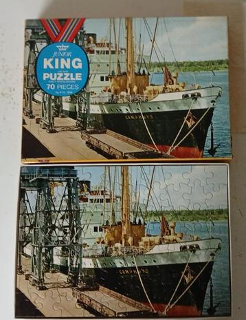 King Puzzle schip Camphuys ca. 1970 beschikbaar voor biedingen