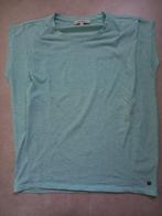 Groen blauw shirt met glitter Garcia maat M, Maat 38/40 (M), Overige kleuren, Ophalen of Verzenden, Zo goed als nieuw