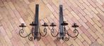 metalen kandelaars, Huis en Inrichting, Woonaccessoires | Kandelaars en Kaarsen, Ophalen of Verzenden, Gebruikt, Metaal, Minder dan 25 cm