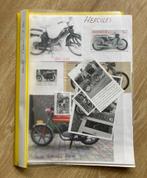 Unieke Map met documentatie Hercules brommers / bromfiets, Fietsen en Brommers, Verzenden, Gebruikt