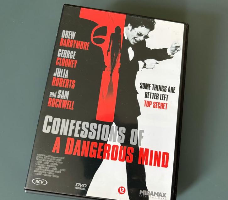 CONFESSIONS OF A DANGEROUS MIND (2002), 1-Disc DVD, Cd's en Dvd's, Dvd's | Thrillers en Misdaad, Zo goed als nieuw, Vanaf 12 jaar