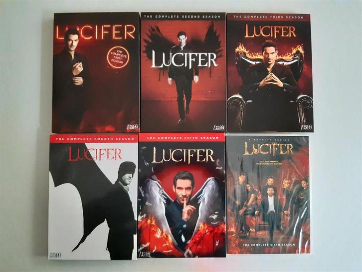 Lucifer Season/ seizoen 1 t/m 6, Cd's en Dvd's, Dvd's | Tv en Series, Zo goed als nieuw, Drama, Boxset, Vanaf 12 jaar, Ophalen of Verzenden