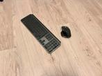 Logitech MX Keys + MX Master 3, Computers en Software, Muizen, Ophalen, Rechtshandig, Overige typen, Zo goed als nieuw