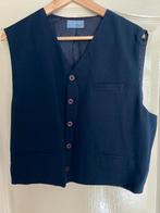 Mooie donkerblauwe gilet in krijtstreep van Alfredo Rawza, Kleding | Heren, Kostuums en Colberts, Ophalen of Verzenden, Alfredo Rawza