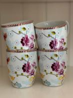 Pip Studio servies 4 grote mokken Chinese Rose wit, Huis en Inrichting, Ophalen of Verzenden, Zo goed als nieuw, Overige stijlen