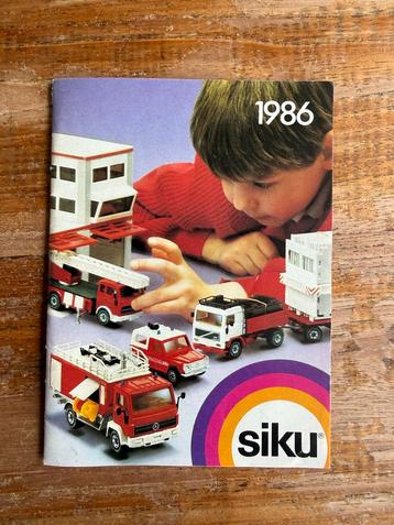 SIKU Catalogus 1986 beschikbaar voor biedingen
