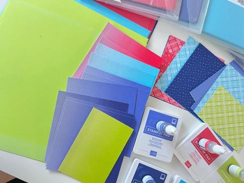 Stampin up - kleurenpakket alles samen of per kleur, Hobby en Vrije tijd, Stempelen, Gebruikt, Overige typen, Ophalen of Verzenden