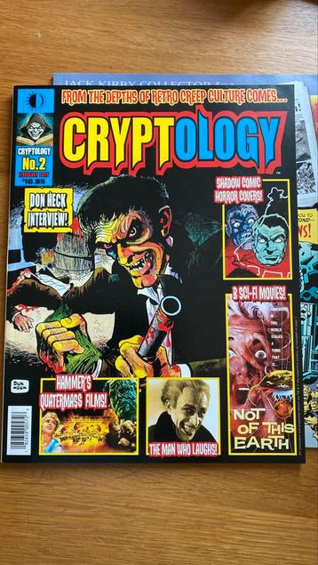 Cryptology # 2 - Magazine - Twomorrows uitgever beschikbaar voor biedingen
