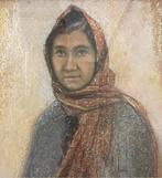 KLASSIEK SCHILDERIJ JAN VAN DELFT 1933 Indonesische princes, Antiek en Kunst, Kunst | Schilderijen | Klassiek, Ophalen