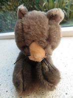 Grijs velours Poes of kat van IKEA met blauwe ogen, Kinderen en Baby's, Speelgoed | Knuffels en Pluche, Ophalen of Verzenden, Zo goed als nieuw