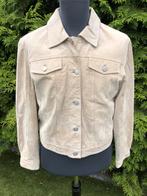 Suède damesblazer / damesjack, Maat 38/40 (M), Beige, Nieuw, Ophalen of Verzenden