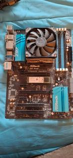 Z97 Pro 4 with i7 4770k and 256Gb ssd, Computers en Software, Moederborden, DDR3, Ophalen of Verzenden, Zo goed als nieuw, ATX