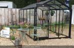 ACD tuinkas R205h blackline (vaderdagactie, gratis schapjes), Tuin en Terras, Kassen, Ophalen of Verzenden, Glas, Aluminium, Kweekkas