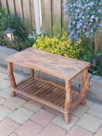 Houten boomstamtafel, Ophalen, Gebruikt, 50 tot 100 cm, 50 tot 100 cm