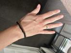 Glaskraal armband, Ophalen of Verzenden, Nieuw, Zwart, Overige materialen