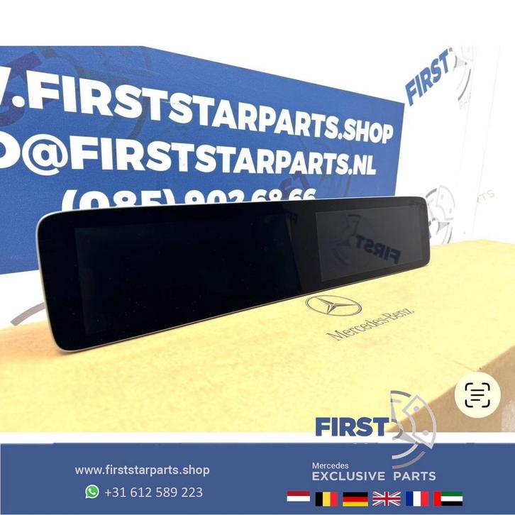 E Klasse DISPLAY W213 S213 W238 GROOT SCHERM TELLERKLOK A213, Auto-onderdelen, Dashboard en Schakelaars, Mercedes-Benz, Gebruikt