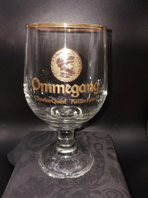 Mooi bierglas #Ommegang #Charles-Quint #Keizer-Karel, Verzamelen, Biermerken, Zo goed als nieuw, Glas of Glazen, Overige merken