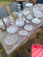 Kristal kaasstolp zuurstel fruittest, Antiek en Kunst, Antiek | Glas en Kristal, Ophalen