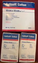 Cutisoft cotton gaascompres 10x10 cm gaas, Ophalen of Verzenden, Zo goed als nieuw