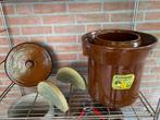 Zuurkoolpot 15 ltr compleet met 2 vezwaringsstenen, Ophalen
