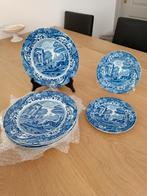 Copeland SPODE Blue Italian grote Dinerborden en ontbijt bor, Ophalen of Verzenden