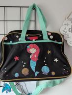 Kinderschoudertas (voor school) met zeemeermin, 30 tot 40 cm, Blauw, Ophalen of Verzenden, Zo goed als nieuw