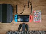 Switch V2 2019 met Mario Odyssey, Spelcomputers en Games, Spelcomputers | Nintendo Switch, Ophalen, Zo goed als nieuw, Switch 2019 Upgrade