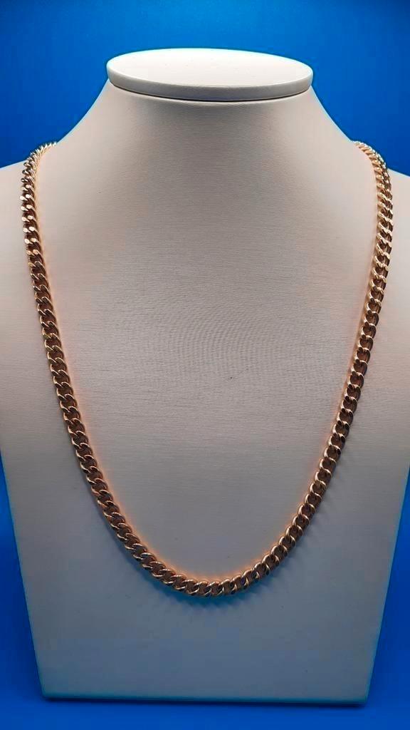 Gouden ketting 14kt, Sieraden, Tassen en Uiterlijk, Kettingen, Nieuw, Goud, Goud, Ophalen of Verzenden